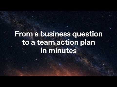 Use ChatGPT Work to turn product insights into a team action plan