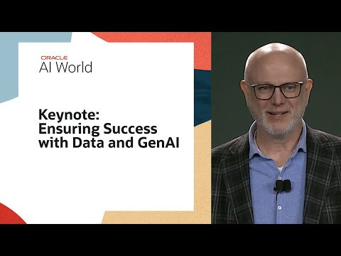 Building the Intelligent Enterprise: Ensuring Success with Data and GenAI at Oracle AI World 2025