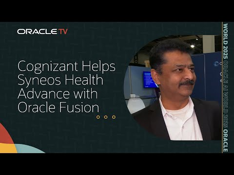 Cognizant: Driving Enterprise Success with Oracle Fusion Cloud on Oracle TV at Oracle AI World 2025
