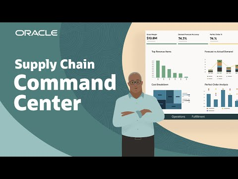 What is a supply chain command center?