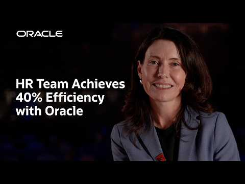 Oracle HR Team Drives 40% Efficiency with Success Navigator
