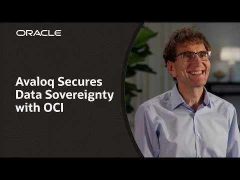 OCI Dedicated Region: The Strategic Fit for Avaloq’s Needs