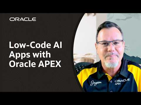 Oracle APEX: Generative AI Application Development