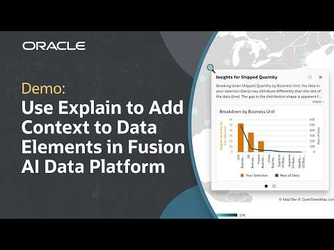 How to Provide Additional Context to Data Elements in Oracle Fusion AI Data Platform