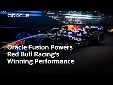 Oracle Red Bull Racing: End-to-End Performance with Oracle Fusion
