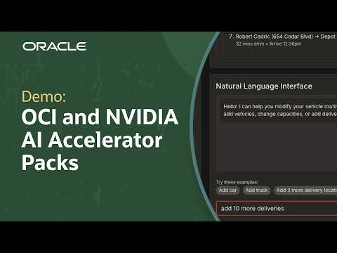 How to Build AI Applications Fast with OCI AI Accelerator Packs: Demo
