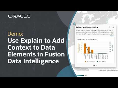 How to Provide Additional Context to Data Elements in Oracle Fusion Data Intelligence