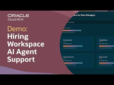 Hiring Workspace for Store Managers: Demo