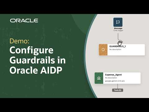 How to Configure Guardrails in Oracle AI Data Platform