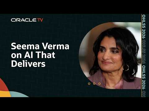 Seema Verma on AI That Makes Healthcare Work Better: Oracle TV at Health and Life Sciences Summit