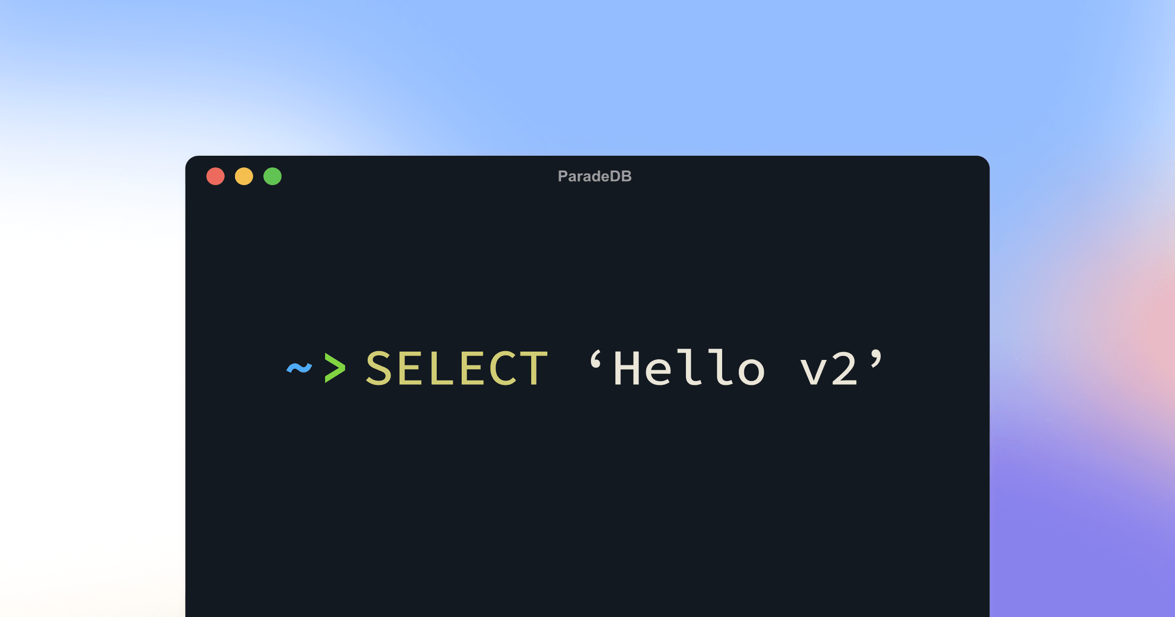 Deep Dive into ParadeDB's v2 API: The Future of SQL Search
