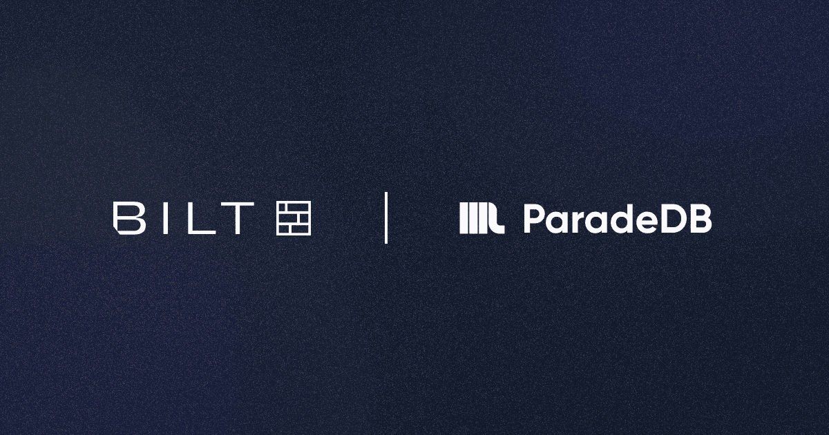 Bilt Reduces Postgres Query Timeouts by 95% with ParadeDB