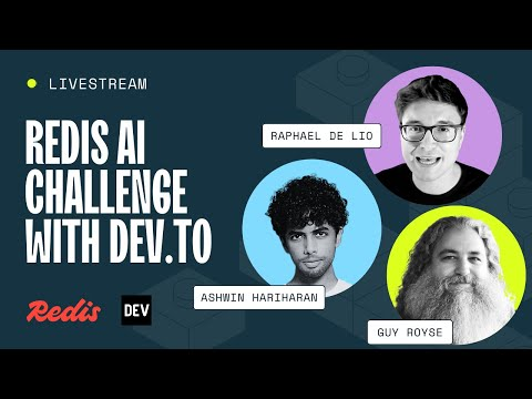 Redis AI challenge winners + Live vector search demo (with dev.to)
