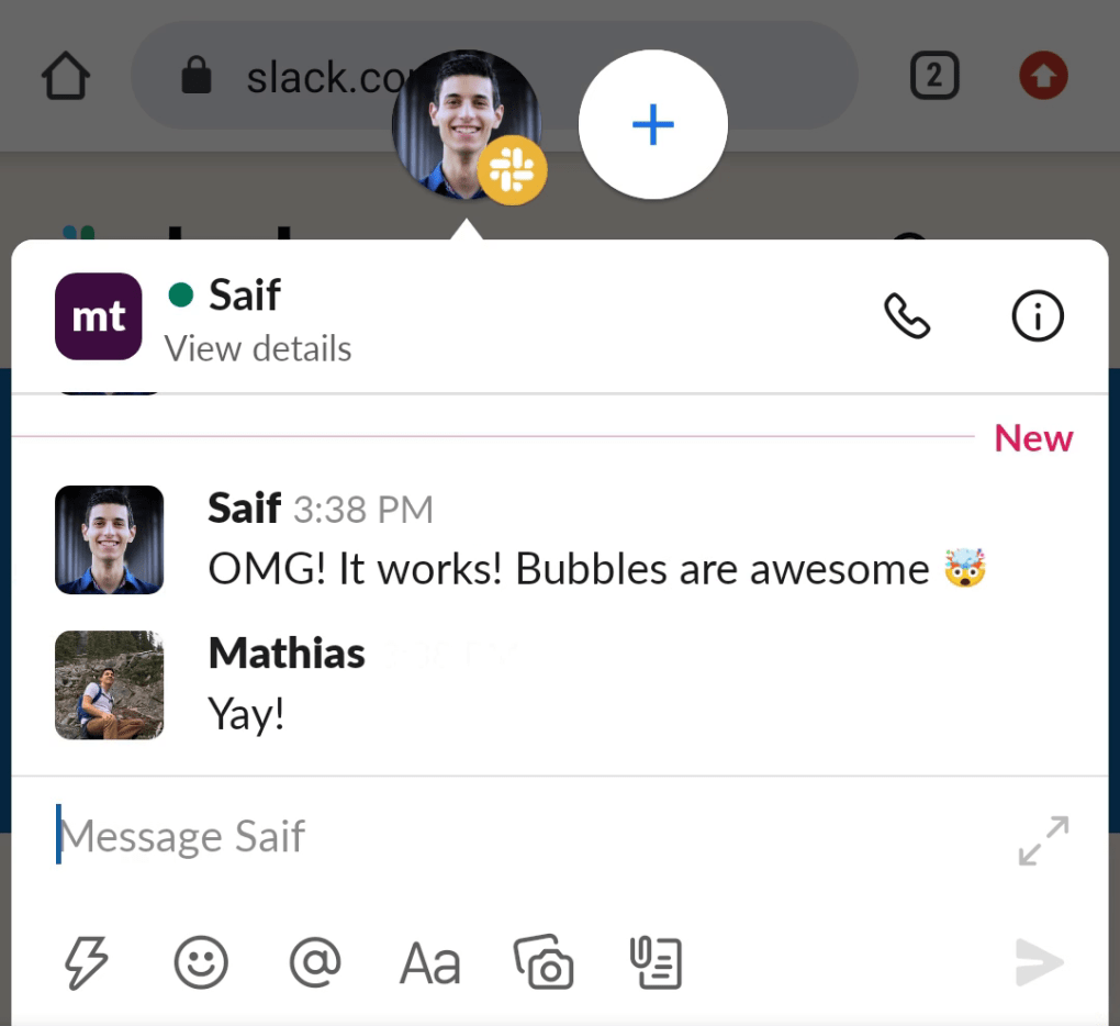 Building Android Conversation Bubbles