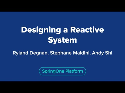 Designing a Reactive System