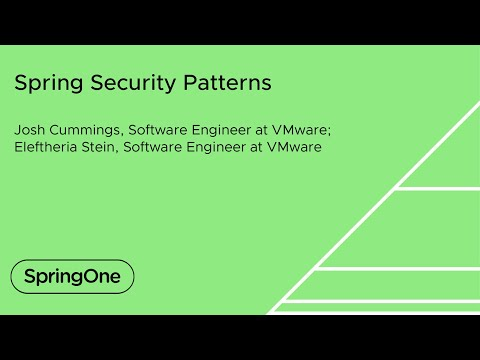 Spring Security Patterns