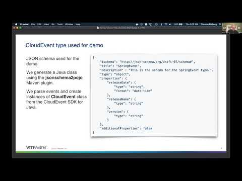 Processing CloudEvents with Spring and Knative