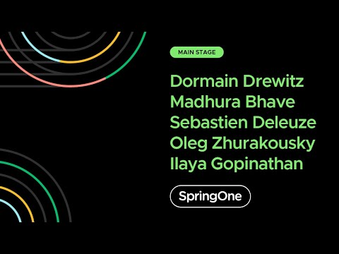 Madhura Bhave, Sébastien Deleuze, Oleg Zhurakousky, Ilayaperumal Gopinathan at SpringOne 2020