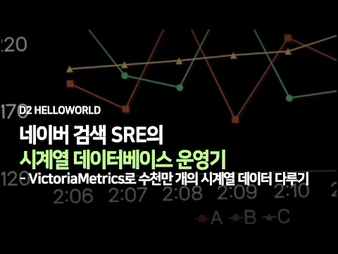 [Trailer] 네이버 검색 SRE의 시계열 데이터베이스 운영기 - VictoriaMetrics로 수천만 개의 시계열 데이터 다루기