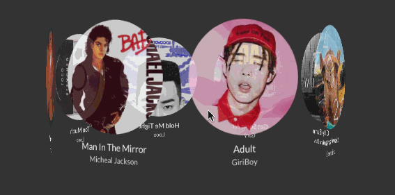 사용자의 액션에 반응하는 UI 라이브러리, eg.Axes