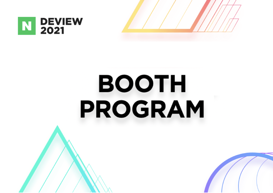 DEVIEW 2021 LIVE BOOTH 시간표가 공개되었습니다!