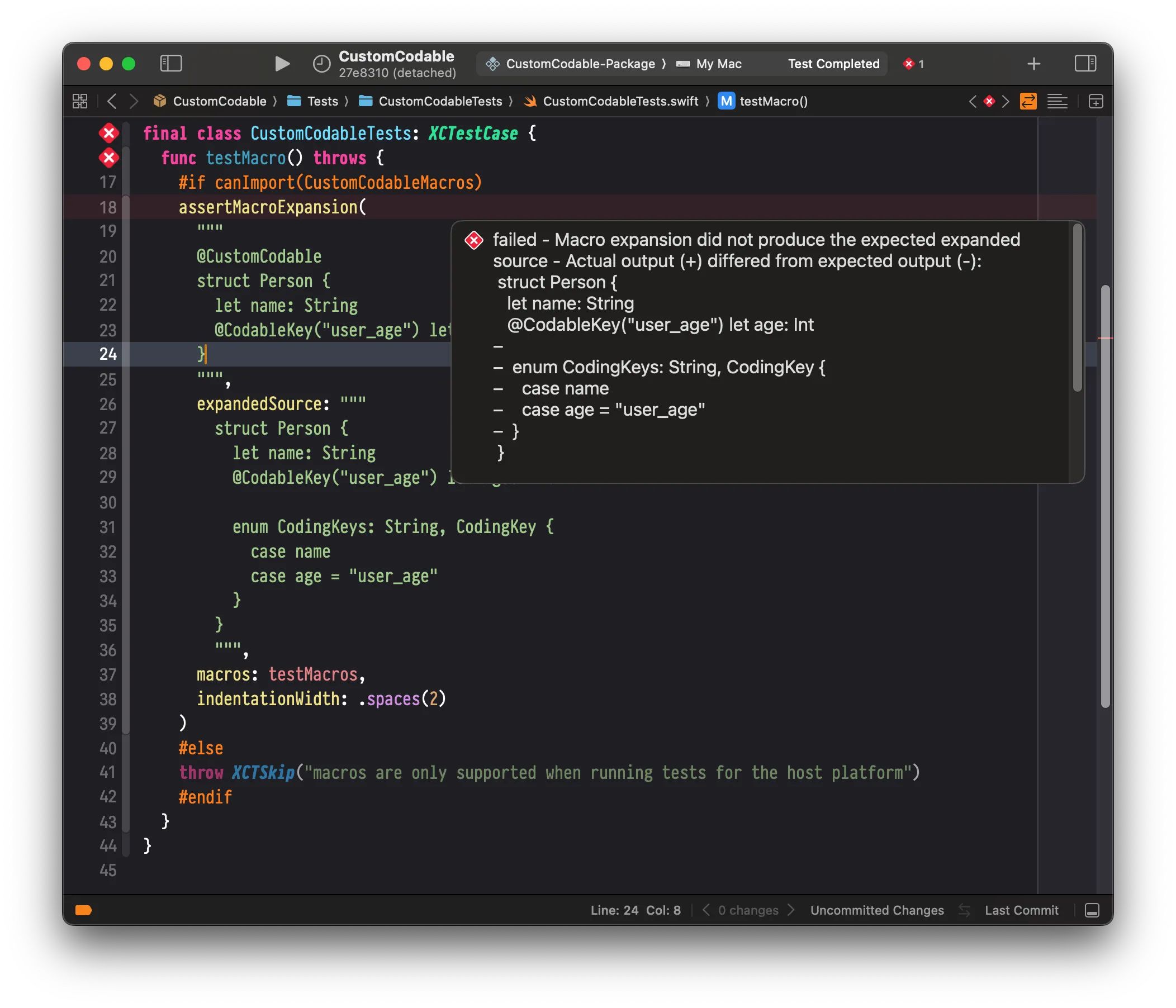 Cursor와 TDD로 만드는 Swift Macro