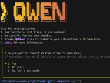 Qwen Code 에 코드 규칙을 적용해보기