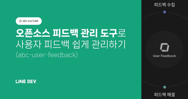 사용자의 피드백을 잘 관리하고 활용하기 위한 서비스, ABC User Feedback
