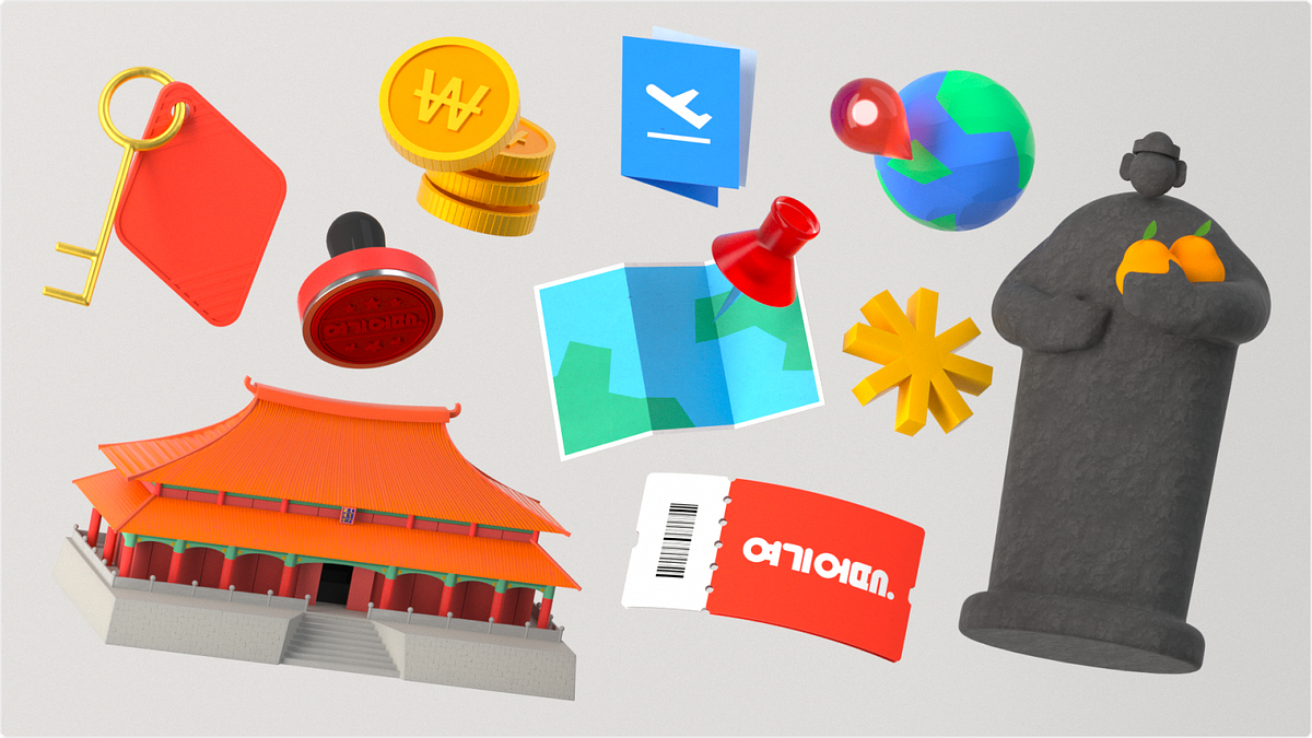 여기어때 비주얼 에셋, 새롭게 정의하다