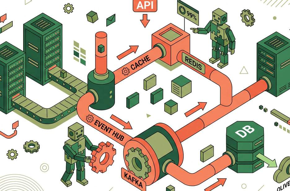 올영매장은 MSA 환경에서 흩어진 도메인 데이터를 어떻게 연동했을까?