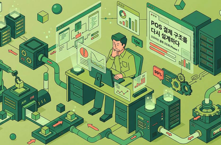 고객의 1초를 줄이기 위해, POS 결제 구조를 다시 설계하다