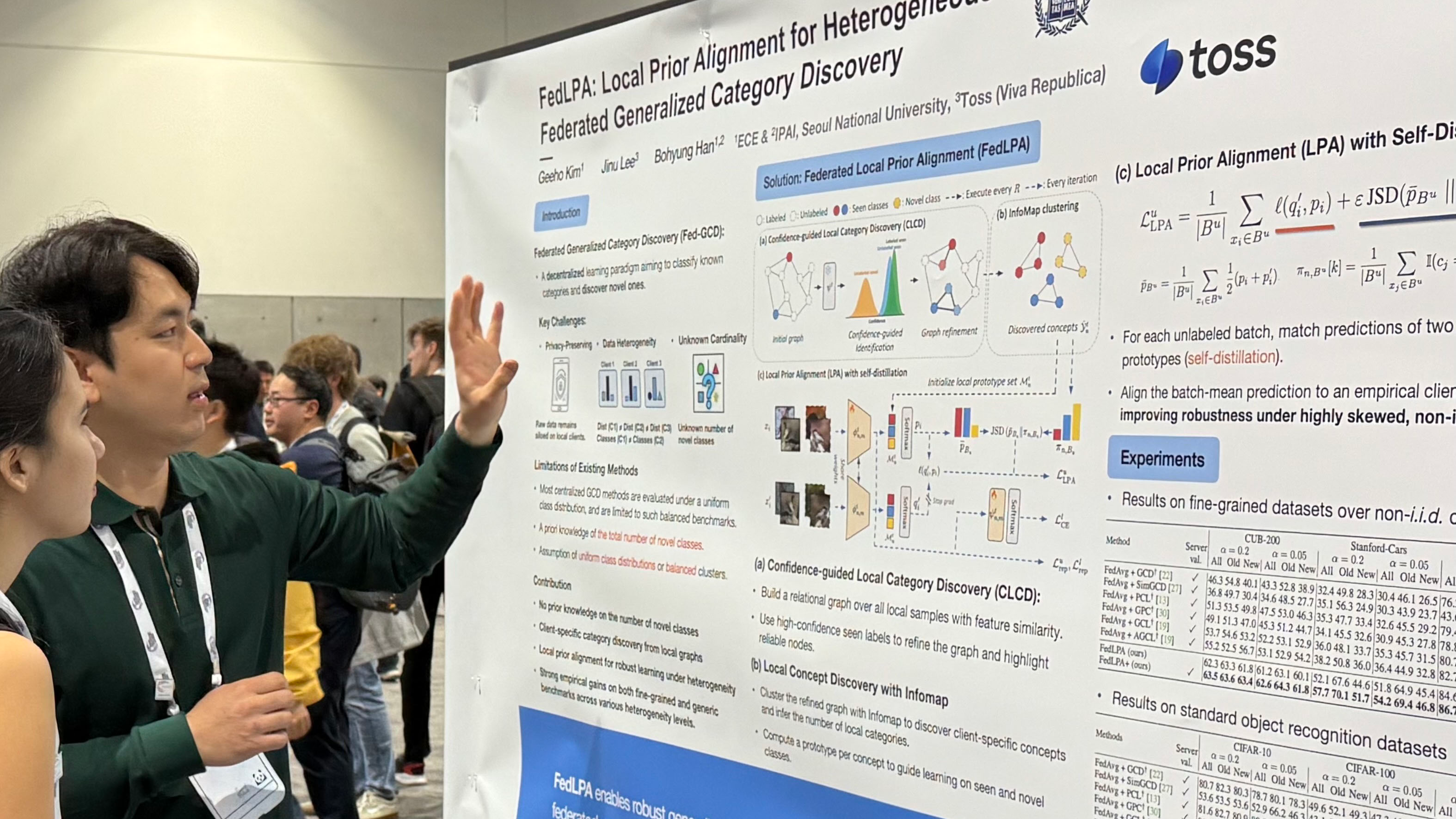 토스의 AI 기술력, 세계 최고 권위 NeurIPS 2025에서 인정받다: FedLPA 연구
