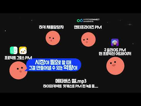 [HyperChat] 글로벌스케일, 나스닥 상장사 패밀리로 Jump in! 하이퍼커넥트 PM의 일하는 모습을 팟캐스트로 소개해 드립니다🐱‍🏍